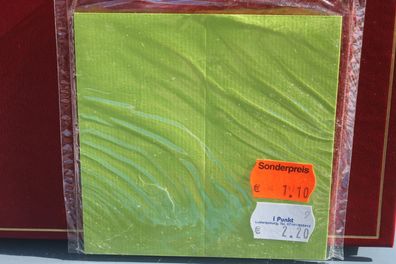 Tischkarten; 10 Stück; Uni, hellgrün