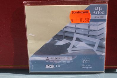 Tischkarten; 5 Stück; Uni, beige