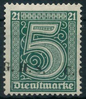 Oberschlesien DIENST Nr 1III ungebraucht X4B9326