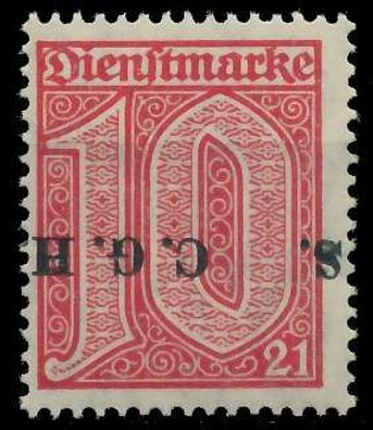 Oberschlesien DIENST Nr 2IV postfrisch X4B939A