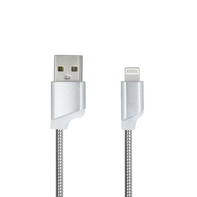 iPhone Lightning Kabel zu USB Schnell Ladekabel 2A Datenkabel Metall ...