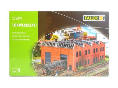 Modellbau Bausatz Lokwerkstatt, Faller N 222096 neu