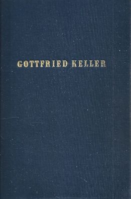 Gottfried Keller: Züricher Novellen (1950) Deutscher Buchklub