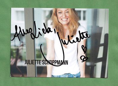 juliette schoppmann - persönlich signiert (6)