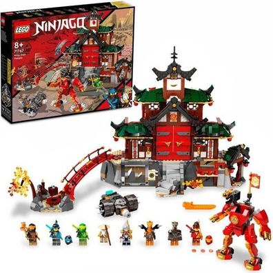 LEGO 71767 Ninjago The Temple Dojo Ninja Masters of Spinjitzu Set, mit Lloyd, Ka