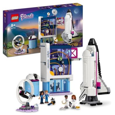 LEGO 41713 Friends Olivias Weltraumakademie, pädagogisches Weltraumspielzeug mit