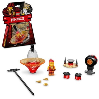 LEGO 70688 Ninjago Kais Spinjitzu-Ninja-Trainingskreisel Spielzeug für Kinder ab