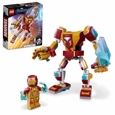 LEGO 76203 Marvel The Iron Man Roboterrüstung, Avengers Actionfiguren-Set, für K