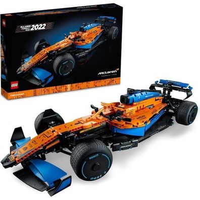 LEGO 42141 Technic McLaren Formel 1 2022 Rennwagen, F1-Modell, Bausatz, Modellba