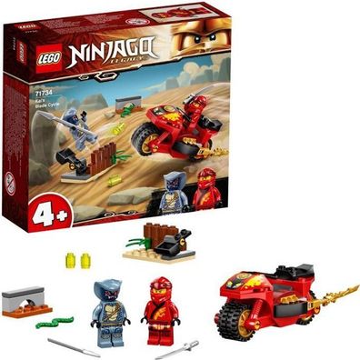 LEGO 71734 Ninjago Kais Motorradspielzeug und Minifigur für Kinder ab 4 Jahren