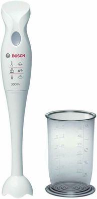 Bosch MSM6B150 Stabmixer weiß Handmixer Messbecher 300 W Mixen und Pürieren