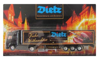 Dietz Wurstwaren Nr. - Frohe Weihnachten - MB Axor - Sattelzug