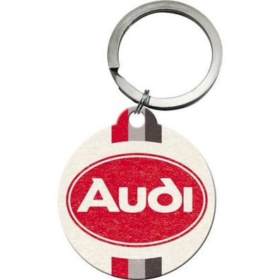 Nostalgic-Art - Schlüsselanhänger - Audi - Audi Logo