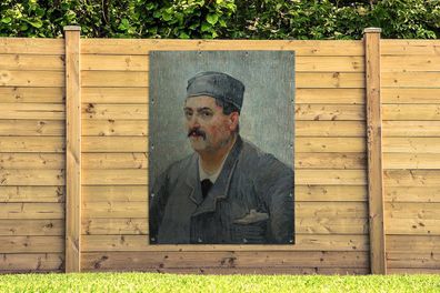 Gartenposter - 120x160 cm - Porträt von Etienne-Lucien Martin - Vincent van Gogh