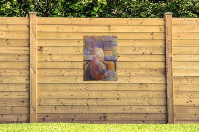 Gartenposter - 60x80 cm - Porträt von Henri de Toulouse-Lautrec - Vincent van Gogh