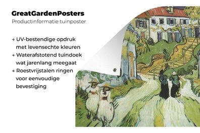 Gartenposter - 120x90 cm - Der Tod von Vincent van Gogh - Vincent van Gogh