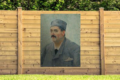 Gartenposter - 120x160 cm - Porträt von Etienne-Lucien Martin - Vincent van Gogh
