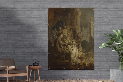 Gartenposter - 120x160 cm - Ecce Homo - Rembrandt van Rijn (Gr. 120x160 cm)