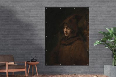 Gartenposter - 120x160 cm - Titus im Habit - Rembrandt van Rijn (Gr. 120x160 cm)