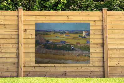 Gartenposter - 160x120 cm - Die Ernte - Vincent van Gogh (Gr. 160x120 cm)