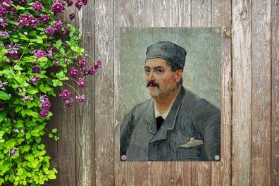Gartenposter - 60x80 cm - Porträt von Etienne-Lucien Martin - Vincent van Gogh