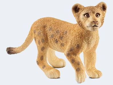 Schleich 14813 Wild Löwenjunges Wildkatze Sammelfigur Figure Steppe Afrika