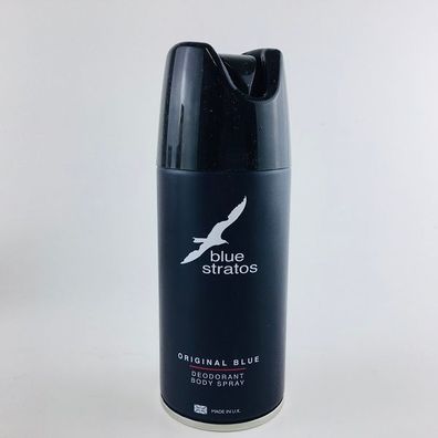 3x Blue Stratos Original Blue Deodorant Body Spray 150ml