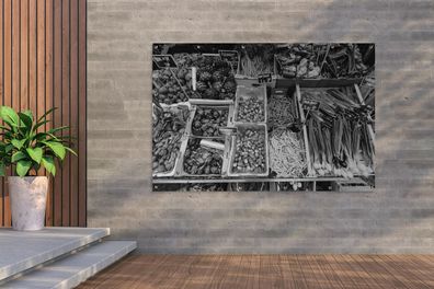 Gartenposter - 180x120 cm - Dänemark - Schwarz - Weiß - Verkaufen (Gr. 180x120 cm)