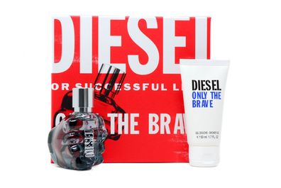 Diesel Only The Brave Eau de Toilette Spray 35 ml DG 50 ml Set