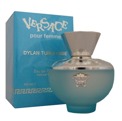 Versace Dylan Turquoise pour femme Eau de Toilette edt 100ml.