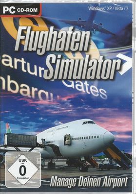 Flughafen Simulator (PC, 2010, DVD-Box) NEU & Originalverschweisst