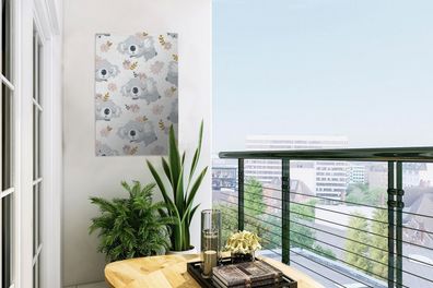 Gartenposter - 40x60 cm - Design - Blumen - Tiere (Gr. 40x60 cm)