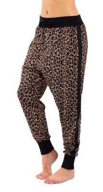 EIVY Women Hose Harlem Travel Pants leopard - Größe: L