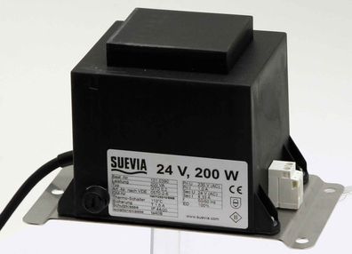 SUEVIA Doppel-Transformator Trafo 200 Watt