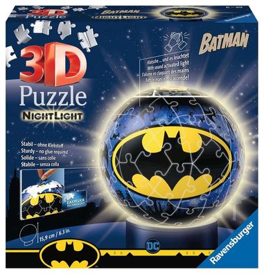 Ravensburger 11080 Nachtlicht Puzzle Ball DC Batman Gotham City