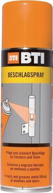 BTI Beschlagspray - 400ml - Schmieren, Pflegen und Warten von Fenster- und Türbes...