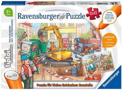 Ravensburger 00049 Tiptoi® Puzzle für kleine Entdecker Baustelle