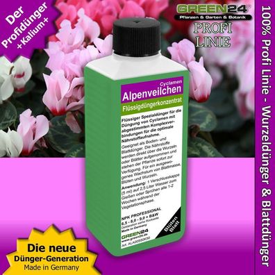 Alpenveilchen-Dünger Cyclamen Dünger Veilchen-Dünger Flüssigdünger 250ml