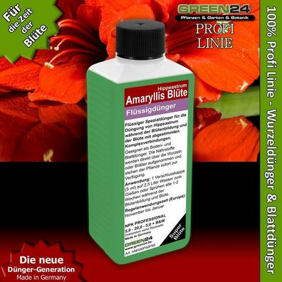 Amaryllis-Dünger Hippeastrum Profi Linie Dünger für die Blütenbildung Konzentrat