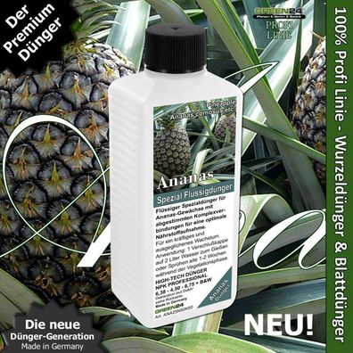 Ananas-Dünger HIGH-TECH NPK Dünger für Ananas comosus Pflanzen in Beet und Kübel