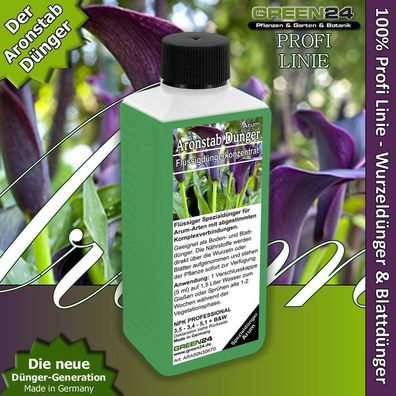 Aronstab-Dünger Flüssigdünger für Arum Arten, Wurzel + Blattdünger für Pflanzen