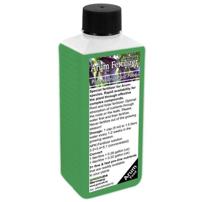 Arum (Arum lilies) Liquid Fertilizer NPK - Root & Foliar Fertilizer 250ml