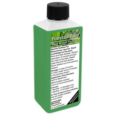 Beaucarnea (Ponytail Palm, Elephant's Foot Tree) Liquid Fertilizer NPK 250ml