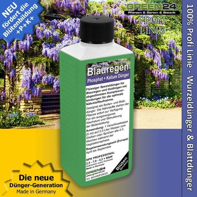 Blauregen-Dünger Goldregen-Dünger Flüssigdünger für Wisteria + Laburnum Blüten