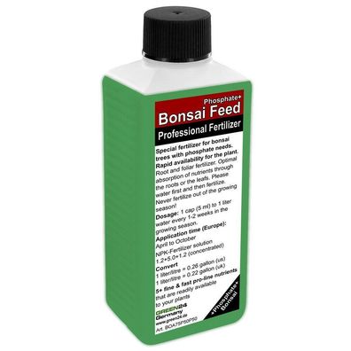 Bonsai Phosphorus+ Feed Liquid Fertilizer NPK for Bonsai w. Phosphorus needs