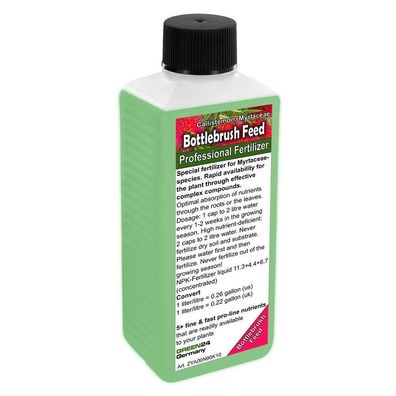 Bottlebrush Liquid Fertilizer NPK for Callistemon, Myrtaceae - Root & Foliar