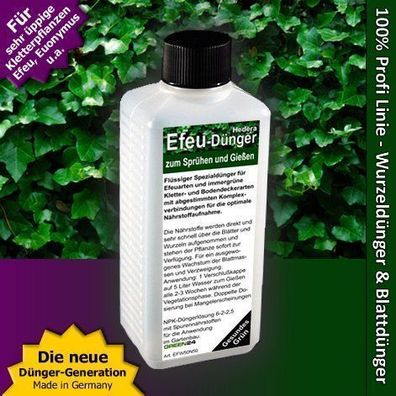 Efeu-Dünger Euonymus-Dünger Flüssigdünger Hightech