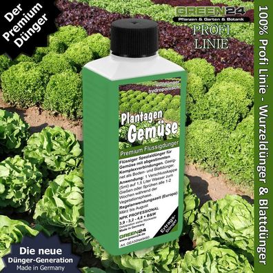 Gemüsedünger flüssig Premium für Feldfrüchte NPK Gemüsepflanzen Volldünger 250ml