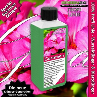 Geranien-Dünger Pelargonien Balkonblumen-Dünger Flüssigdünger für Sommer-Blumen