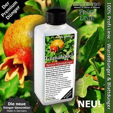 Granatapfel-Dünger HIGH-TECH NPK für Punica granatum, Grenadine Pflanzen